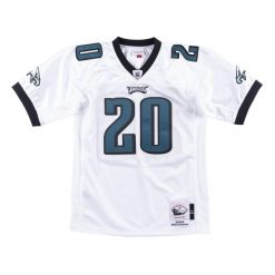 Koszulka Nfl Philadelphia Eagles Brian Dawkins. Białe koszulki sportowe męskie Mitchell & Ness, bez wzorów, bez kołnierzyka, bez ramiączek, do piłki nożnej. Za 1,266.50 zł.