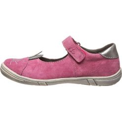 Skórzane baleriny w kolorze różowo-srebrnym. Baleriny dziewczęce I love my ballerinas. W wyprzedaży za 132.95 zł.