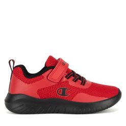 Sneakersy Champion. Czerwone trampki i tenisówki chłopięce Champion, bez wzorów, bez zapięcia. Za 139.99 zł.