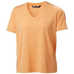 Damska koszulka z dekoltem w serek Helly Hansen Salt Breeze. Brązowe t-shirty damskie Helly Hansen, s, bez wzorów, z dżerseju, wakacyjne, bez kołnierzyka. Za 219.00 zł.