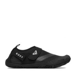 Buty do sportów wodnych Roxy. Czarne klapki damskie Roxy, bez wzorów, sportowe, bez obcasa. Za 89.99 zł.