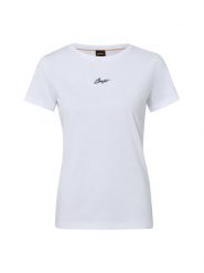 BOSS Orange Koszulka - Elove embro Kobiety Bawełna biały, XL. Białe t-shirty damskie Boss Orange, xl, bez wzorów, z bawełny, bez kołnierzyka. Za 229.95 zł.