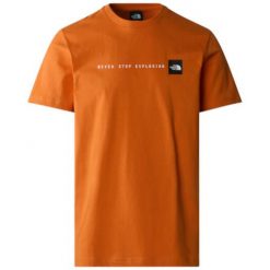 Koszulka turystyczna męska The North Face M NSE Tee. Brązowe koszulki sportowe męskie The North Face, m, bez wzorów, bez kołnierzyka, bez ramiączek, trekkingowe. Za 130.00 zł.