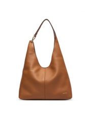 Calvin Klein Torebka Slouchy Leather Md Shoulder Bag LV04F3543G Zielony. Zielone torebki do ręki damskie Calvin Klein, bez wzorów, ze skóry, bez dodatków. Za 1,099.00 zł.