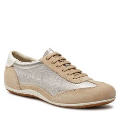 Sneakersy Geox. Niebieskie trampki i tenisówki chłopięce Geox, bez wzorów, bez zapięcia. Za 249.99 zł.