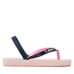 Sandały Pepe Jeans. Niebieskie sandały dziewczęce Pepe Jeans, z jeansu, bez zapięcia. Za 59.99 zł.