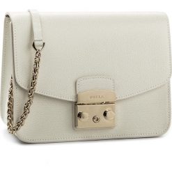 Torebka FURLA - Metropolis 941913 B BNF8 ARE Petalo. Białe torebki do ręki damskie Furla, ze skóry. Za 1,059.00 zł.