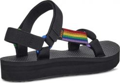 Teva W'S Midform Universal Pride, BLRW, 38 (us 7); uk 5. Sandały damskie Teva, bez wzorów, bez obcasa, bez zapięcia. Za 213.20 zł.