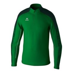 Treningowy top Erima Evo Star. Zielone swetry damskie Erima, na zimę, bez wzorów, retro, bez kołnierzyka, bez ramiączek, bez kaptura. Za 228.50 zł.