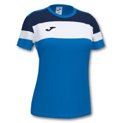 Koszulka do piłki nożnej damska Joma Crew IV. Białe koszulki sportowe damskie Joma, l, bez wzorów, bez kołnierzyka, bez ramiączek, do piłki nożnej. W wyprzedaży za 81.90 zł.