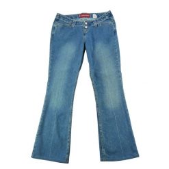 Second life - Levi Strauss damskie spodnie 520 - Jak nowy. Niebieskie spodnie sportowe damskie Levi's, l, bez wzorów, z denimu. Za 127.76 zł.