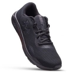 Buty do biegania męskie Under Armour Charged Pursuit 3. Czarne buty sportowe męskie Under Armour, bez zapięcia, do biegania. Za 240.50 zł.