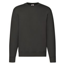 Męska Bluza Rozpinana Premium. Brązowe bluzy męskie Fruit of the Loom, m, bez wzorów, bez kaptura. Za 89.99 zł.