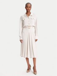 Marciano Guess Sukienka codzienna 5YGK32 7356A Écru Regular Fit. Sukienki damskie Marciano Guess, na co dzień, z aplikacjami, z wiskozy, bez kołnierzyka, bez ramiączek, proste. Za 1,289.00 zł.