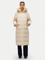Vero Moda Płaszcz zimowy Elanor 10332382 Beżowy Regular Fit. Brązowe płaszcze damskie Vero Moda, na zimę, m, bez wzorów, z syntetyku, bez kaptura. Za 409.99 zł.