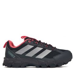 Trekkingi adidas. Czarne obuwie sportowe damskie Adidas, bez wzorów, trekkingowe, adidas terrex. Za 299.99 zł.