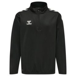 Bluza Sportowa Hummel Core Xk Kids Half Zip Poly Sweat. Czarne bluzy dla chłopców Hummel, bez wzorów, bez ramiączek, bez kaptura. Za 144.00 zł.