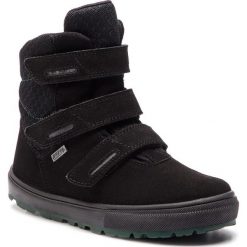 Śniegowce BARTEK - 47319W-SB1 Czarny. Czarne buty zimowe chłopięce Bartek, z materiału, bez zapięcia. W wyprzedaży za 229.00 zł.