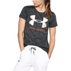 Under Armour Koszulka damska Tech Graphic Twist SSC czarna r. XS (1309897-001). T-shirty damskie marki Under Armour. Za 93.55 zł.