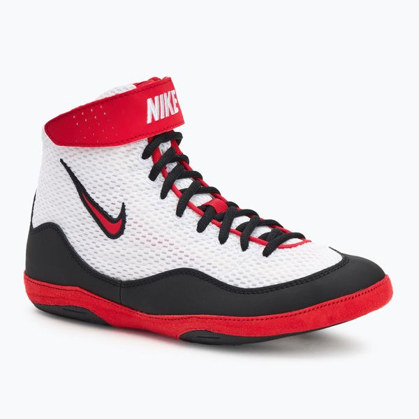 Buty zapaśnicze Nike Inflict 3. Białe buty sportowe męskie Nike, bez zapięcia. Za 399.99 zł.