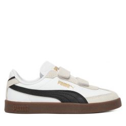 Sneakersy Puma. Białe trampki i tenisówki chłopięce Puma, bez wzorów, bez zapięcia. Za 219.99 zł.