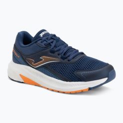 Buty do biegania męskie Joma Vitaly navy/blue 2633. Niebieskie buty sportowe męskie Joma, bez zapięcia, do biegania. Za 176.99 zł.