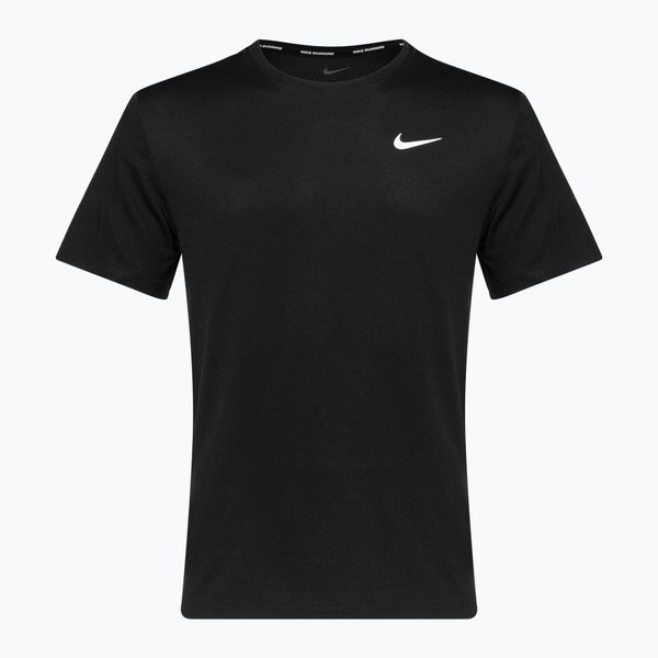 Koszulka do biegania męska Nike Miler Dri-Fit UV. Niebieskie koszulki sportowe męskie Nike, m, bez wzorów, bez kołnierzyka, bez ramiączek, do biegania, dri-fit (nike). Za 139.99 zł.