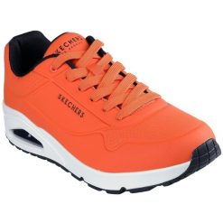 Buty sportowe męskie Skechers Uno Stand On Air. Czerwone buty sportowe męskie Skechers, z syntetyku, bez zapięcia. Za 490.00 zł.