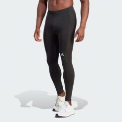 Legginsy Run It. Czarne buty sportowe męskie Adidas, xs, bez wzorów, z materiału, do biegania. Za 191.45 zł.