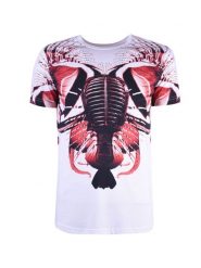 Bikkembergs T-Shirt | C 7 51S FJ M B044 | Mężczyzna | Biały, Czerwony. Białe t-shirty męskie Bikkembergs, m, bez wzorów, z bawełny, bez kołnierzyka. W wyprzedaży za 199.00 zł.
