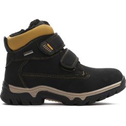 Czarne Traperki Out In Front. Czarne buty zimowe chłopięce Born2be, z materiału. Za 89.99 zł.