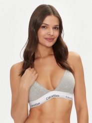 Calvin Klein Underwear Biustonosz braletka 000QF5650E Szary. Szare biustonosze Calvin Klein Underwear, bez wzorów, z bawełny. Za 119.99 zł.