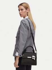 KARL LAGERFELD Torebka B3W30125 Czarny. Czarne torebki do ręki damskie KARL LAGERFELD, bez wzorów, ze skóry, bez dodatków. Za 849.99 zł.