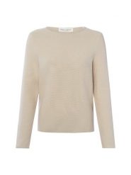 Marc O'Polo Sweter z dzianiny Kobiety Bawełna beżowy, XL. Brązowe swetry damskie Marc O'Polo, xl, bez wzorów, z bawełny, eleganckie, bez kołnierzyka, bez ramiączek, bez kaptura. Za 379.95 zł.