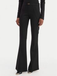 Versace Jeans Couture Spodnie materiałowe 80HAA115 J0092 Czarny Flare Fit. Czarne jeansy damskie Versace Jeans Couture. Za 1,029.00 zł.