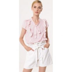 Jasnoróżowa Bluzka Bikini. Czerwone bikini damskie Born2be, l, bez wzorów. Za 49.99 zł.
