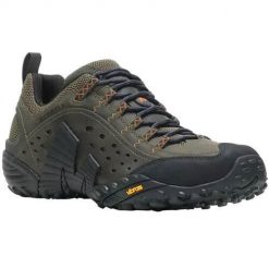 Buty trekkingowe męskie Merrell Intercept. Czarne trekkingi męskie Merrell, trekkingowe. Za 638.00 zł.