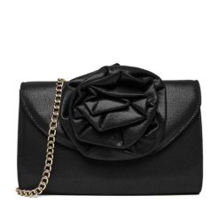 Torebka JENNY. Czarne torebki do ręki damskie Jenny, bez wzorów, wizytowe, bez dodatków. Za 119.99 zł.