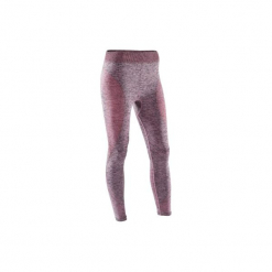 Legginsy do jogi 7/8 Yoga damskie. Czerwone legginsy damskie DOMYOS, z elastanu. Za 64.99 zł.