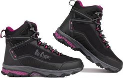 Buty trekkingowe damskie Lee Cooper Buty trekkingowe turystyczne damskie Lee Cooper czarno-różowe LCJ-23-01-2020LA 36. Czarne trekkingi damskie Lee Cooper. Za 232.51 zł.