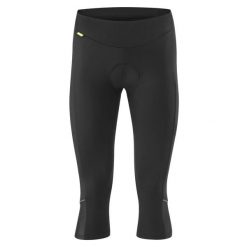 Damskie legginsy 3/4 Gonso Essential. Czarne legginsy damskie Gonso, bez wzorów, z materiału. Za 446.50 zł.