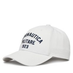 Czapka z daszkiem Aeronautica Militare. Białe czapki i kapelusze męskie Aeronautica Militare, bez wzorów. Za 189.99 zł.
