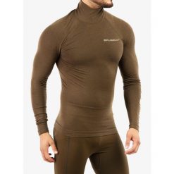 Bluza termoaktywna męska Brubeck Ranger Wool. Zielone bluzy męskie Brubeck, m, bez wzorów, bez kaptura. Za 398.99 zł.