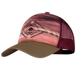 Czapka z daszkiem Buff Trucker Cap. Brązowe czapki i kapelusze damskie Buff, na lato, bez wzorów, z elastanu. Za 109.99 zł.