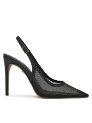 Aldo Szpilki Stessyslingm 13906770 Czarny. Czarne sandały damskie Aldo, bez wzorów, z materiału, bez obcasa, bez zapięcia. Za 339.99 zł.