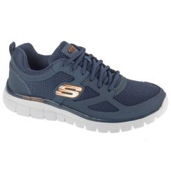 Buty sportowe Sneakersy męskie, Burns-Agoura. Niebieskie buty sportowe męskie Skechers, bez zapięcia. Za 199.99 zł.