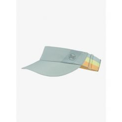 Daszek biegowy Buff Speed Visor - solid mist. Niebieskie czapki i kapelusze damskie Buff, bez wzorów, sportowe. Za 118.79 zł.