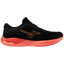 Damskie buty do biegania Mizuno Wave Revolt 3. Czarne obuwie sportowe damskie Mizuno, bez wzorów, do biegania, mizuno wave. Za 422.00 zł.