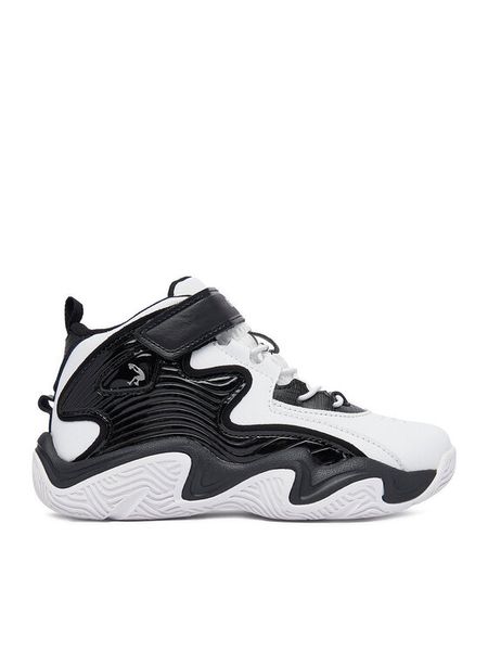 SHAQ Buty do koszykówki EO-DEVASTATOR 3.0 AQ95078Y-BWZ Biały. Białe buty sportowe chłopięce Shaq, bez wzorów, ze skóry, bez zapięcia, do koszykówki. Za 204.99 zł.