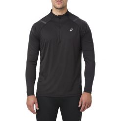 Asics Bluza Icon LS 1/2 Zip Top czarna r. XL (2011A257 0904). Bluzy męskie marki Asics. Za 155.05 zł.